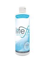 LifeFX Living Water Droplets 500 ml bottle contains ionic, crystalline minerals for advanced water purification including flouride, heavy metals, pathogens, and chemicals.