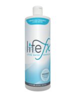 LifeFX LIving Water Droplets 1 litre bottle contains black mica, otherwise known as biotite, wtih distilled water for advanced water purification and optimization.