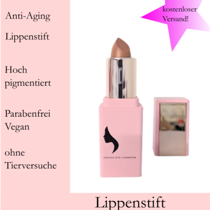 Lippenstift Mademoiselle aus der Heartbeat Collection von Martina Otte Cosmetics®