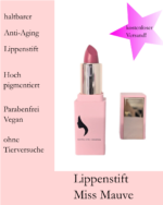 Lippenstift Miss Mauve aus der Heartbeat Collection von Martina Otte Cosmetics®