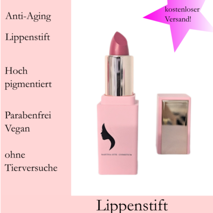 Lippenstift Miss Mauve aus der Heartbeat Collection von Martina Otte Cosmetics®