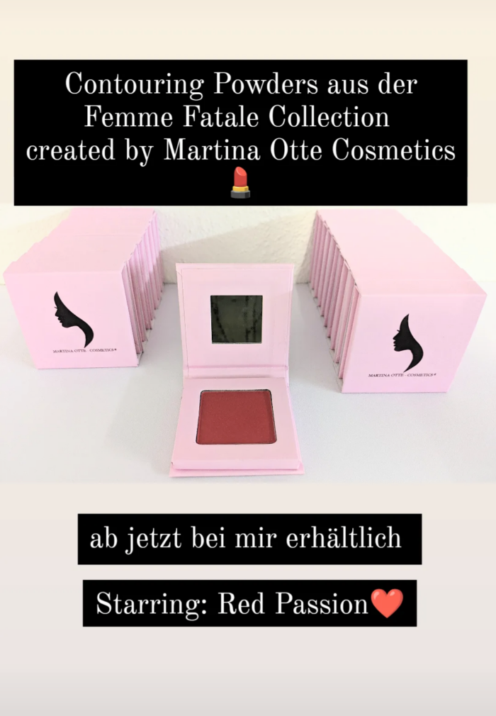 Das ultimative Contouring Powder für den stilsicheren Auftritt. Red Passion - created by Martina Otte Cosmetics®