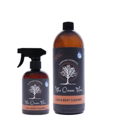 Wild organic Ways Car & Boat Cleaner - Waterless surface cleaner- cleans both inside and out.