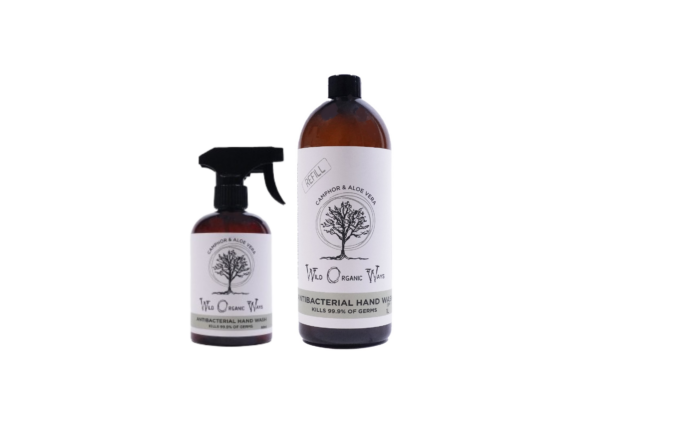 Wild Organic Ways antibacterial hand wash - kills germs and leaves skin soft and invigorated