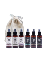 Wild Organic Ways Sampler Bag with 100ml bottle of all products