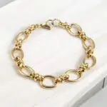 Classic link chain bracelet