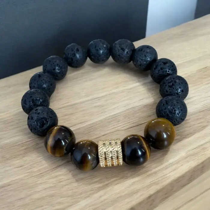 T he Tiger Eye Bracelet is a beautiful piece of jewelry that features a tiger eye gemstone.